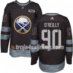 Buffalo Sabres tröja Ryan OReilly 90 1917-2017 100th Anniversary Adidas Svart Authentic - NHL Tröjor Herr
